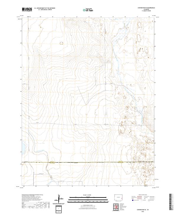 Chivington SE, CO — USGS 7.5-minute topo (2022)