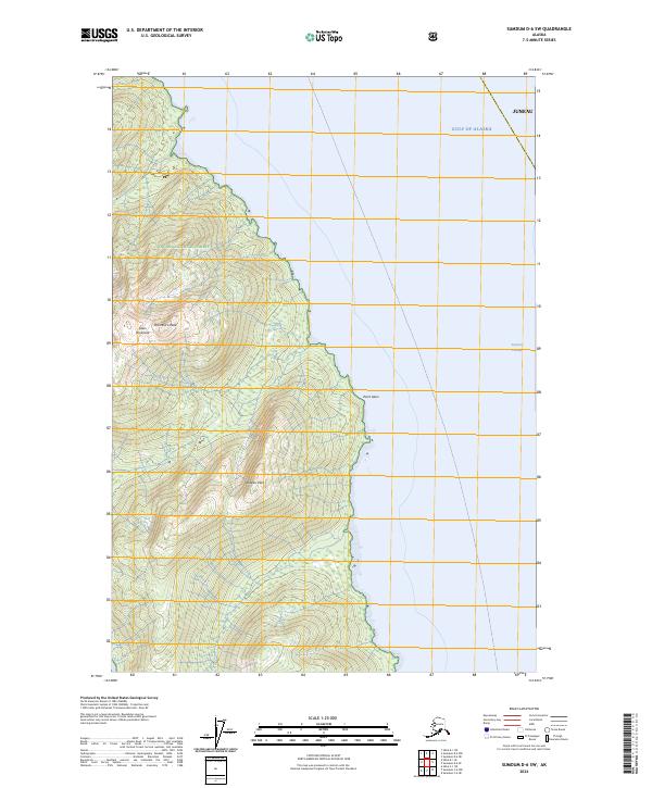 Sumdum D-6 SW, AK — USGS 7.5-minute topo (2024)