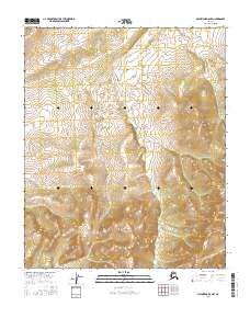 Melozitna B-5 NW, AK — USGS 7.5-minute topo (2016)