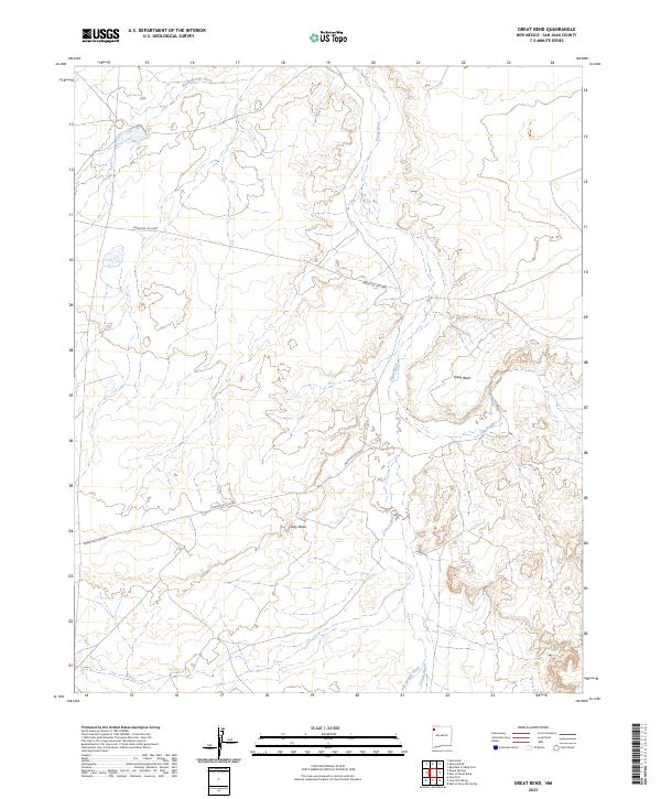 Great Bend, NM — USGS 7.5-minute topo (2023)