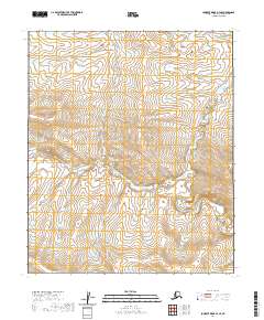 Lookout Ridge B-4 SE, AK — USGS 7.5-minute topo (2020)