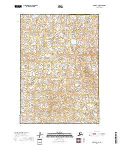 Marshall B-2 NE, AK — USGS 7.5-minute topo (2018)