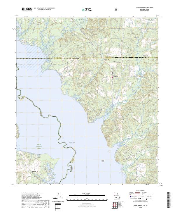 Union Springs, LA-TX — USGS 7.5-minute topo (2024)