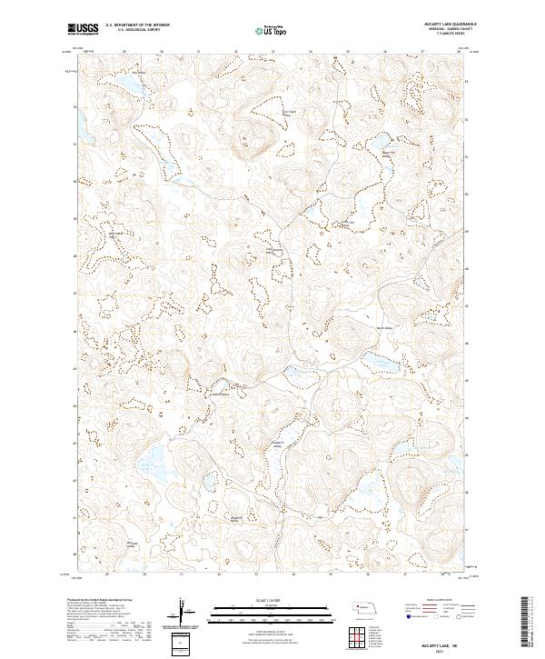 McCarty Lake, NE — USGS 7.5-minute topo (2021)