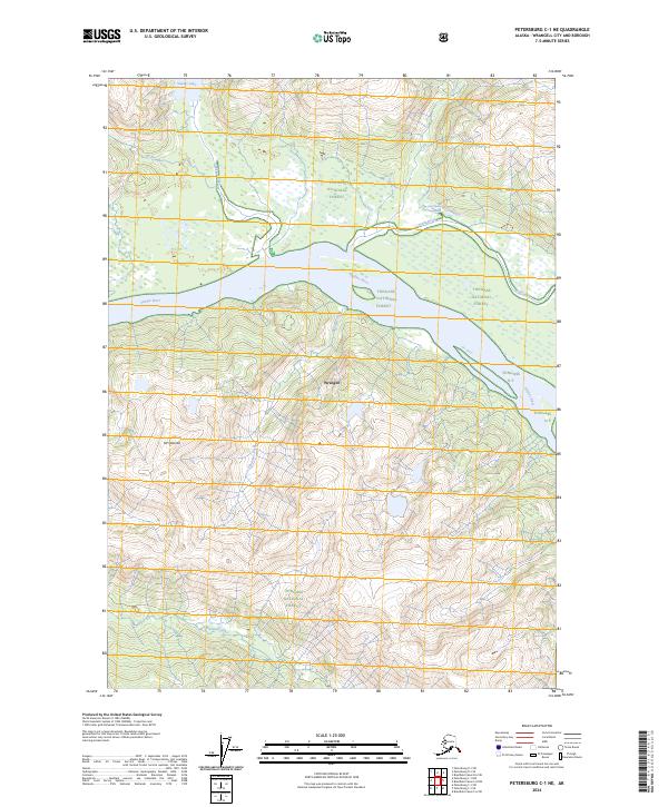 Petersburg C-1 NE, AK — USGS 7.5-minute topo (2024)
