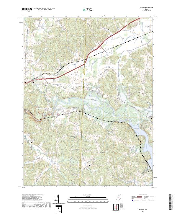 Toboso, OH — USGS 7.5-minute topo (2023)