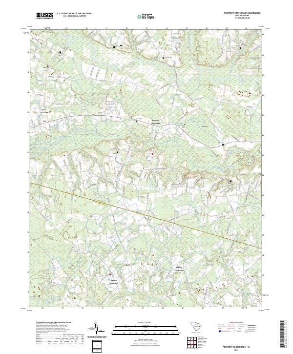 Prospect Crossroads, SC — USGS 7.5-minute topo (2024)
