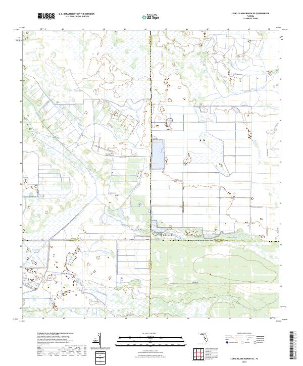 Long Island Marsh SE, FL — USGS 7.5-minute topo (2024)
