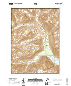 Lake Clark B-1 NE, AK — USGS 7.5-minute topo (2018)