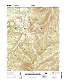 Melozitna D-1 NW, AK — USGS 7.5-minute topo (2016)