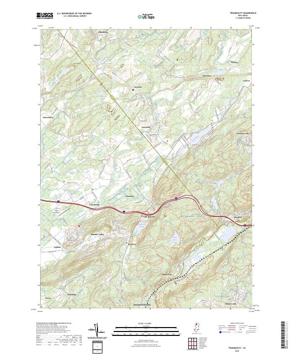 Tranquility, NJ — USGS 7.5-minute topo (2023)