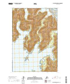 Mount Fairweather B-3 SE, AK — USGS 7.5-minute topo (2017)