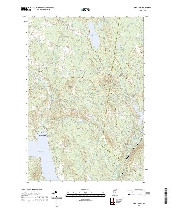 Morgan Center, VT — USGS 7.5-minute topo (2024)