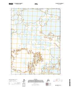 Baird Inlet B-1 NE, AK — USGS 7.5-minute topo (2017)