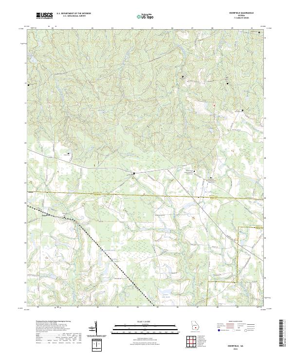 Osierfield, GA — USGS 7.5-minute topo (2024)
