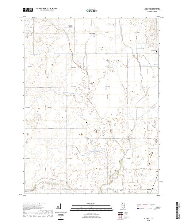 Flatville, IL — USGS 7.5-minute topo (2024)