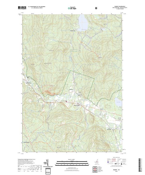 Rumney, NH — USGS 7.5-minute topo (2024)