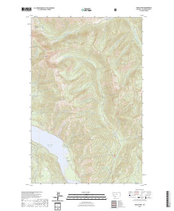 Circus Peak, MT — USGS 7.5-minute topo (2024)