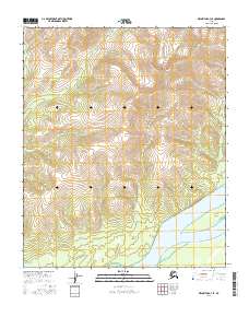 Melozitna A-3 SE, AK — USGS 7.5-minute topo (2016)