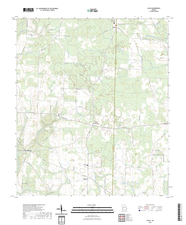 Lucile, GA — USGS 7.5-minute topo (2024)
