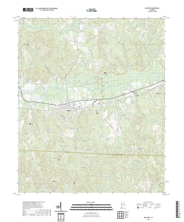 Millport, AL — USGS 7.5-minute topo (2024)