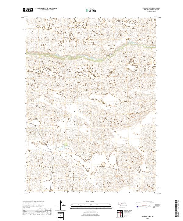 Shimmins Lake, NE — USGS 7.5-minute topo (2021)