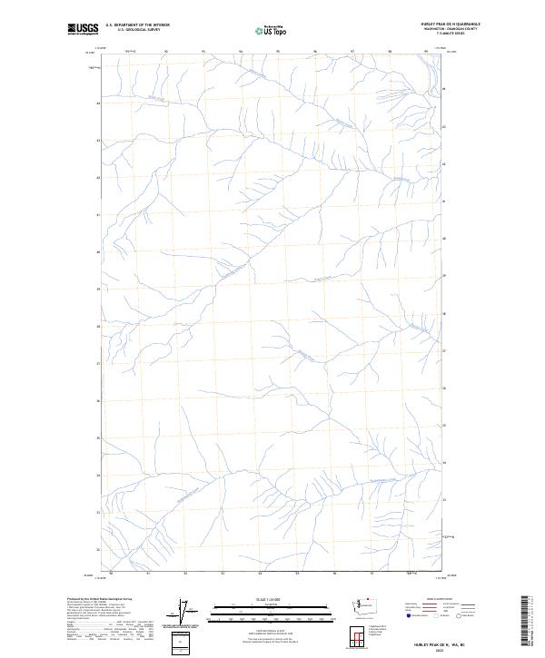 Hurley Peak OE N, WA-BC — USGS 7.5-minute topo (2023)