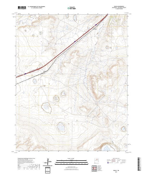 Onava, NM — USGS 7.5-minute topo (2023)