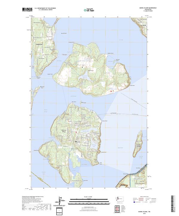 McNeil Island, WA — USGS 7.5-minute topo (2023)