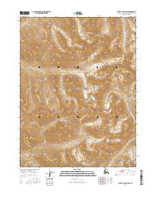 Survey Pass B-5 SW, AK — USGS 7.5-minute topo (2016)