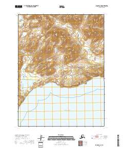 Iliamna B-3 NE, AK — USGS 7.5-minute topo (2018)