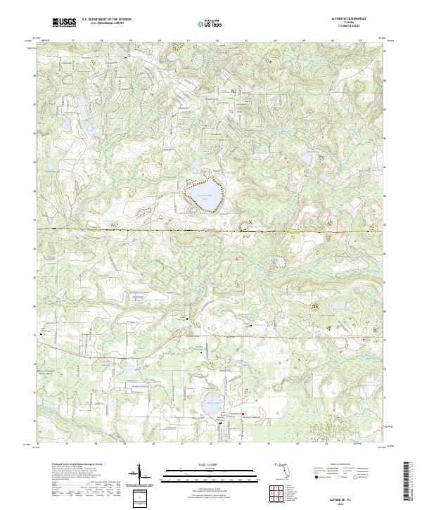 Alford SE, FL — USGS 7.5-minute topo (2024)