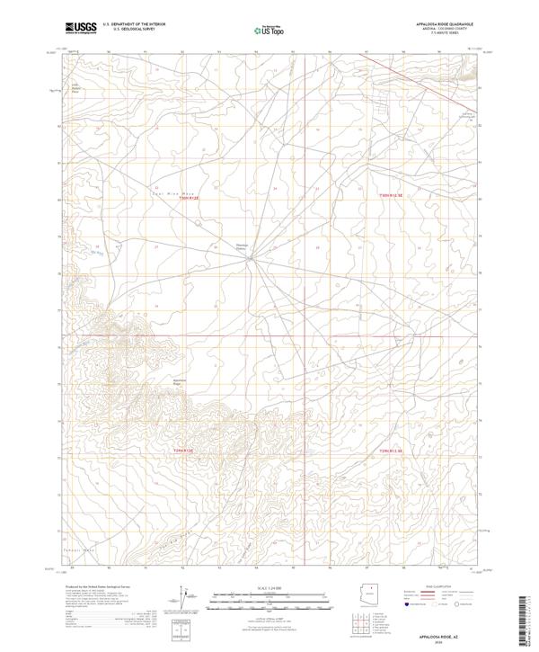 Appaloosa Ridge, AZ — USGS 7.5-minute topo (2026)