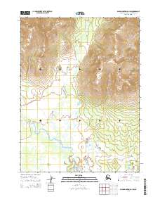 Baird Mountains B-1 SW, AK — USGS 7.5-minute topo (2015)