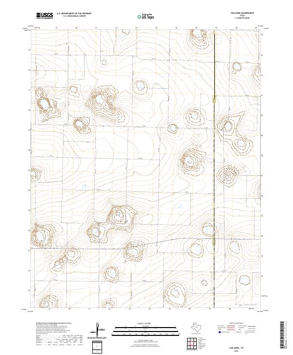 Tam Anne, TX — USGS 7.5-minute topo (2022)