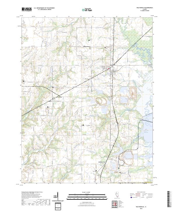 Waltonville, IL — USGS 7.5-minute topo (2024)