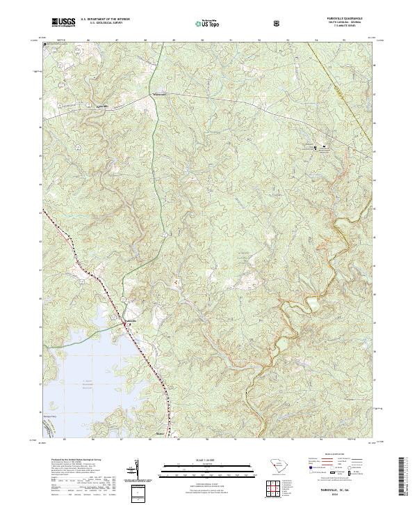 Parksville, SC-GA — USGS 7.5-minute topo (2024)