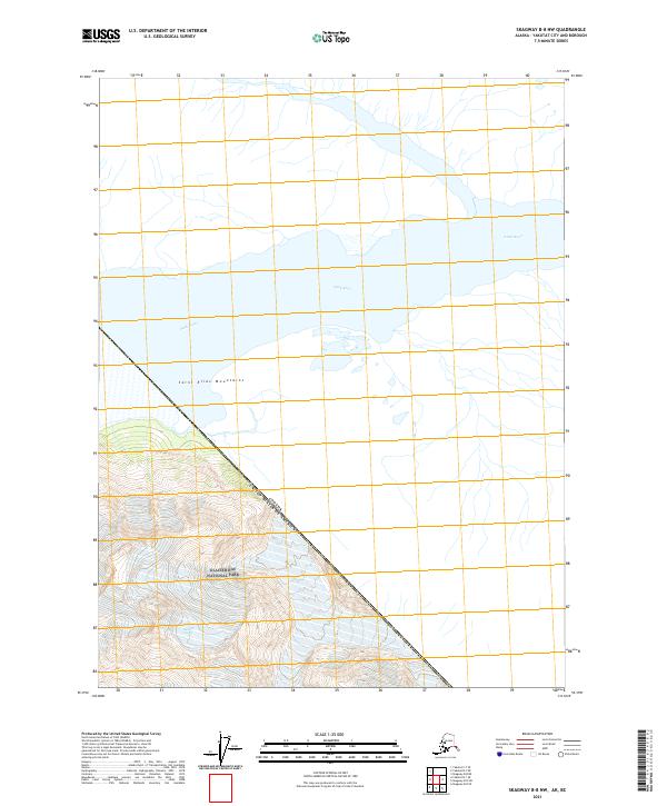 Skagway B-8 NW, AK-BC — USGS 7.5-minute topo (2021)