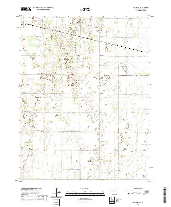 Stafford NW, KS — USGS 7.5-minute topo (2022)