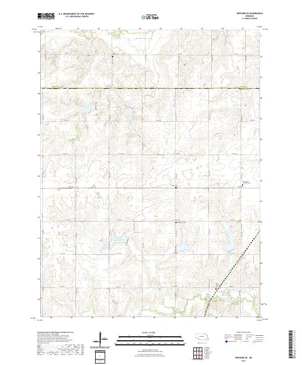 Western SE, NE — USGS 7.5-minute topo (2021)