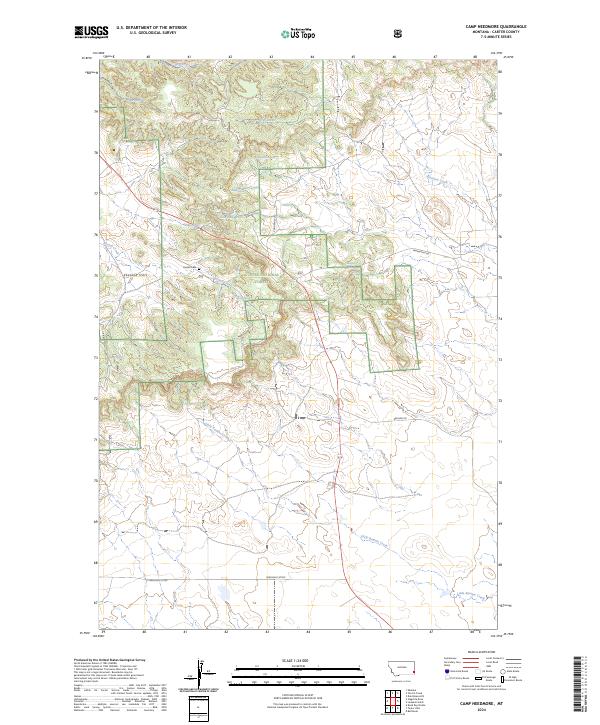 Camp Needmore, MT — USGS 7.5-minute topo (2024)