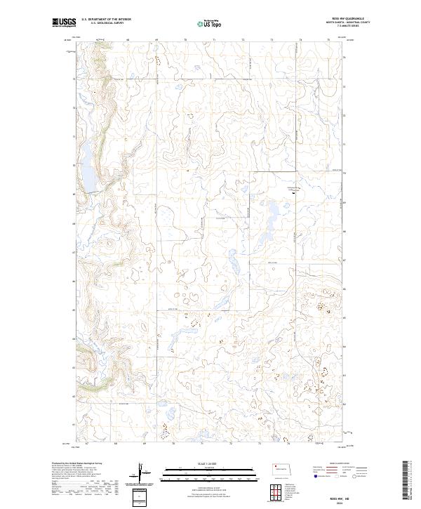 Ross NW, ND — USGS 7.5-minute topo (2024)