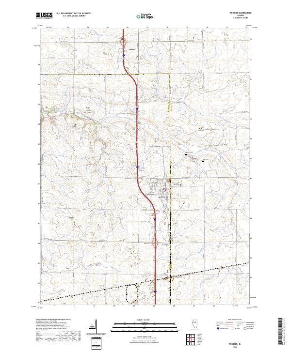 Wenona, IL — USGS 7.5-minute topo (2024)