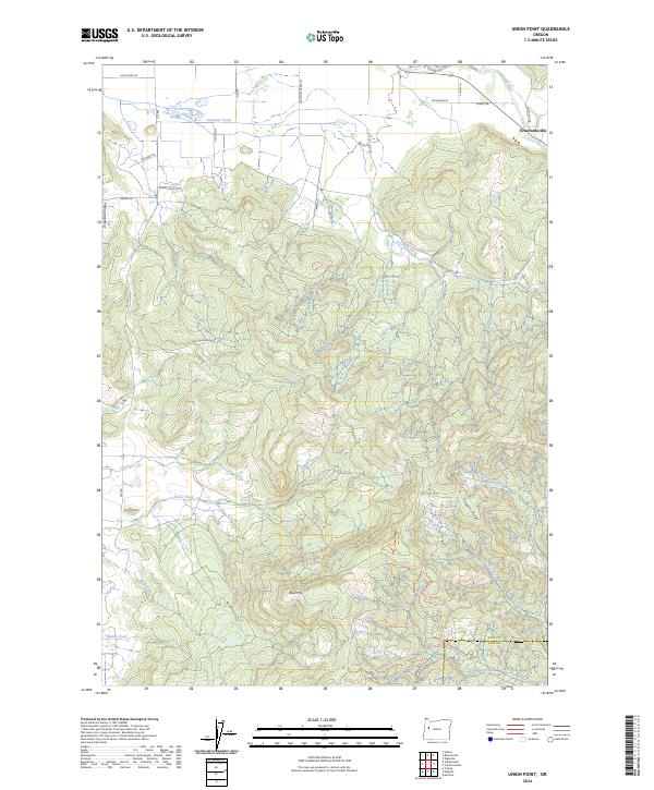Union Point, OR — USGS 7.5-minute topo (2024)