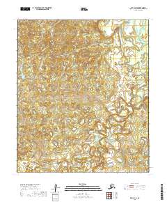 Ruby C-4 SE, AK — USGS 7.5-minute topo (2019)