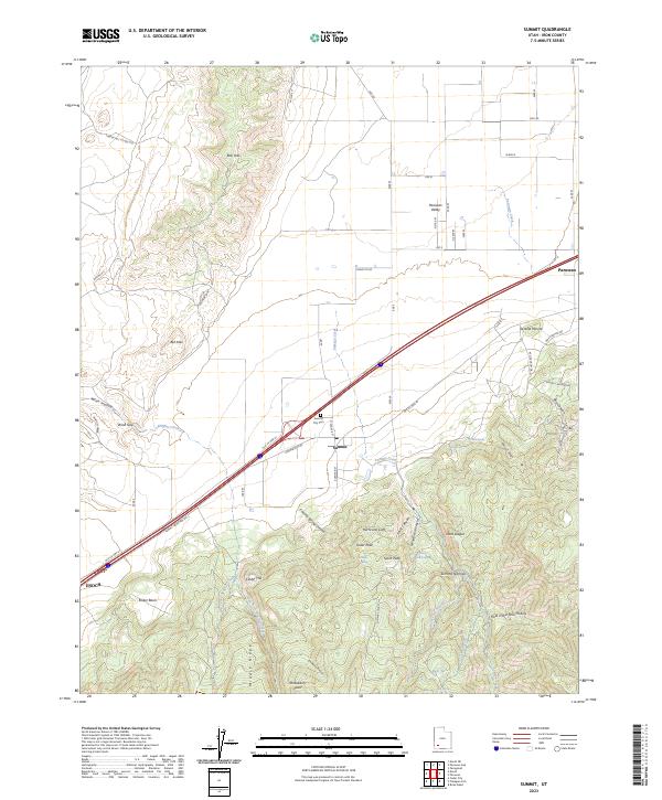 Summit, UT — USGS 7.5-minute topo (2023)