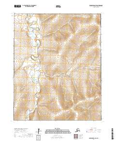 Bendeleben D-1 SW, AK — USGS 7.5-minute topo (2017)