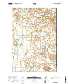 Ugashik D-4 NW, AK — USGS 7.5-minute topo (2019)