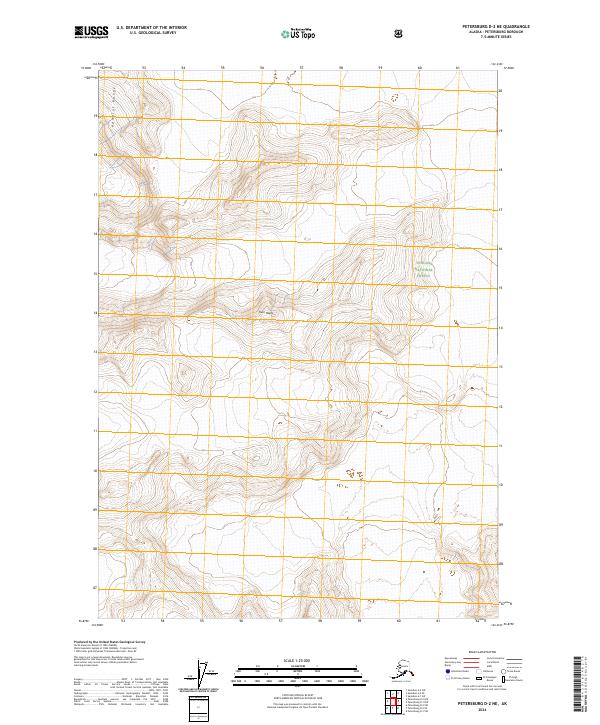 Petersburg D-2 NE, AK — USGS 7.5-minute topo (2024)