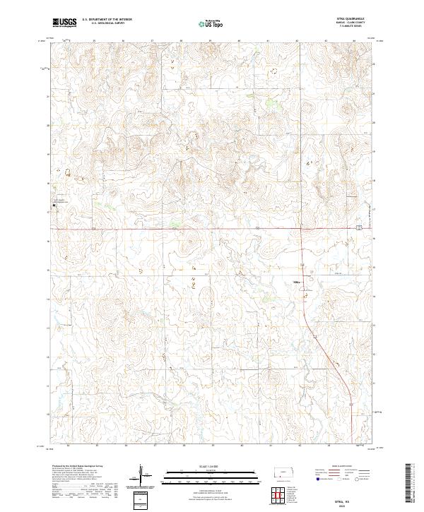 Sitka, KS — USGS 7.5-minute topo (2022)